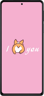 Силиконовый чехол Люблю1 для Motorola Edge 30 Pro - 4587u-2826 изображение 