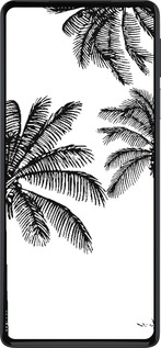 Силиконовый чехол Пальмы1 для Motorola Edge 30 Pro - 4634u-2826 изображение 