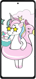 Силиконовый чехол Crown Unicorn для Motorola Edge 30 Pro - 4660u-2826 изображение 