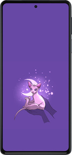 Силиконовый чехол Кот2 для Motorola Edge 30 Pro - 4676u-2826 изображение 