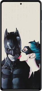 Силиконовый чехол Бэтмен для Motorola Edge 30 Pro - 4678u-2826 изображение 