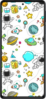 Силиконовый чехол Космос для Motorola Edge 30 Pro - 4735u-2826 изображение 