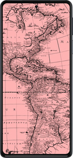 Силиконовый чехол Карта для Motorola Edge 30 Pro - 4794u-2826 изображение 