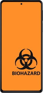 Силиконовый чехол biohazard 33 для Motorola Edge 30 Pro - 4851u-2826 изображение 