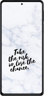 Силиконовый чехол Рискнуть или потерять шанс для Motorola Edge 30 Pro - 4866u-2826 изображение 