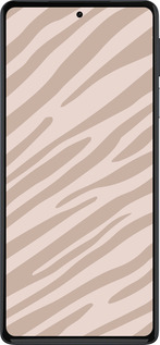 Силиконовый чехол Зебра беж для Motorola Edge 30 Pro - 4875u-2826 изображение 