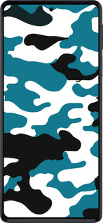 Силиконовый чехол Камуфляж прозрачный фон для Motorola Edge 30 Pro - 4877u-2826 изображение 