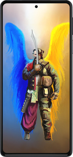 Силиконовый чехол Воин-Ангел для Motorola Edge 30 Pro - 5317u-2826 изображение 