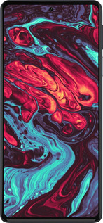 Силиконовый чехол Синяя красная абстакция для Motorola Edge 30 Pro - 5339u-2826 изображение 