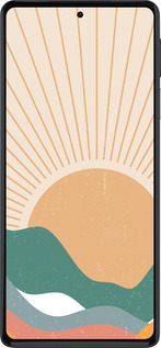 Силиконовый чехол Горы и солнце v2 для Motorola Edge 30 Pro - 5488u-2826 изображение 