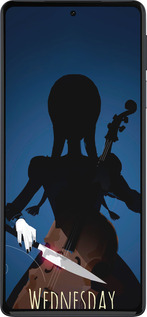 Силиконовый чехол Wednesday для Motorola Edge 30 Pro - 5515u-2826 изображение 