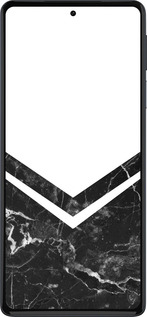 Силиконовый чехол Мраморный шеврон для Motorola Edge 30 Pro - 5570u-2826 изображение 