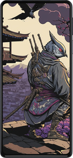 Силиконовый чехол Птица воин для Motorola Edge 30 Pro - 5587u-2826 изображение 