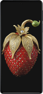 Силиконовый чехол Клубника v3 для Motorola Edge 30 Pro - 5638u-2826 изображение 