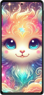 Силиконовый чехол Сказочный котенок для Motorola Edge 30 Pro - 5813u-2826 изображение 