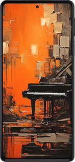 Силиконовый чехол Чехол для телефона Оранжевый Рояль для Motorola Edge 30 Pro - 5937u-2826 изображение 