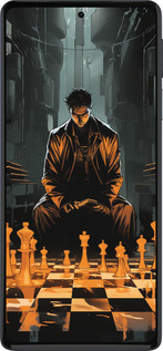 Силиконовый чехол Шахматы для Motorola Edge 30 Pro - 5951u-2826 изображение 