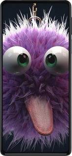 Силіконовий чехол Пухнастик для Motorola Edge 30 Pro - 6017u-2826 изображение 