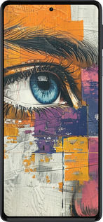 Силиконовый чехол Цветная фреска для Motorola Edge 30 Pro - 6032u-2826 изображение 