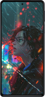 Силиконовый чехол Ночные огни для Motorola Edge 30 Pro - 6096u-2826 изображение 