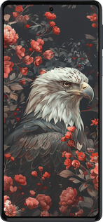 Силиконовый чехол Цветочный страж для Motorola Edge 30 Pro - 6102u-2826 изображение 