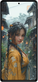 Силіконовий чехол Anime-girl для Motorola Edge 30 Pro - 6133u-2826 изображение 