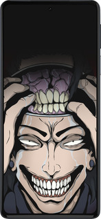 Силиконовый чехол Магическая Битва Kenjaku для Motorola Edge 30 Pro - 6151u-2826 изображение 