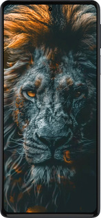 Силиконовый чехол Лев в сумерках для Motorola Edge 30 Pro - 6154u-2826 изображение 