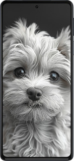 Силиконовый чехол Мальтипу на чорном фоне для Motorola Edge 30 Pro - 6156u-2826 изображение 