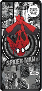 Силиконовый чехол Человек паук для Motorola Edge 30 Pro - 6279u-2826 изображение 