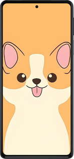 Силиконовый чехол Милый пес для Motorola Edge 30 Pro - 6296u-2826 изображение 