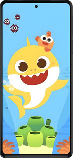 Силиконовый чехол Бейби Шарк для Motorola Edge 30 Pro - 6303u-2826 изображение 