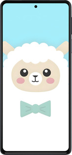 Силиконовый чехол Милый барашек для Motorola Edge 30 Pro - 6355u-2826 изображение 