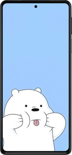 Силиконовый чехол Милый мишка для Motorola Edge 30 Pro - 6357u-2826 изображение 