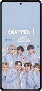 Силиконовый чехол Энхайпен для Motorola Edge 30 Pro - 6362u-2826 изображение 