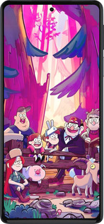 Силиконовый чехол Гравити Фолз для Motorola Edge 30 Pro - 6365u-2826 изображение 