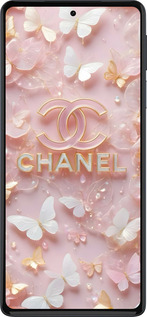 Силиконовый чехол Шанель для Motorola Edge 30 Pro - 6366u-2826 изображение 