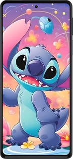 Силиконовый чехол Стич 2 для Motorola Edge 30 Pro - 6371u-2826 изображение 