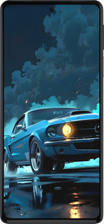 Силиконовый чехол Форд мустанг для Motorola Edge 30 Pro - 6374u-2826 изображение 