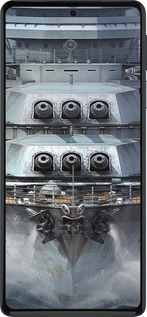 Силиконовый чехол Линкор, world of tanks, wargaming, военный корабль для Motorola Edge 30 Pro - 6453u-2826 изображение 