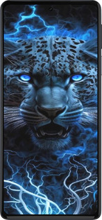 Силиконовый чехол Ледяной леопард для Motorola Edge 30 Pro - 6460u-2826 изображение 