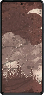 Силиконовый чехол С изображением лунного пейзажа в ночном лесу для Motorola Edge 30 Pro - 6546u-2826 изображение 