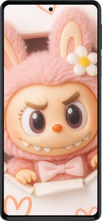 Силиконовый чехол Лабубу 2 для Motorola Edge 30 Pro - 6710u-2826 изображение 