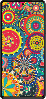 Силиконовый чехол Узор 5 для Motorola Edge 30 Pro - 902u-2826 изображение 