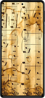 Силиконовый чехол Ноты для Motorola Edge 30 Pro - 905u-2826 изображение 