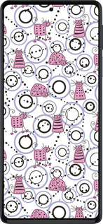 Силиконовый чехол Смешные коты для Motorola Edge 30 Pro - 907u-2826 изображение 