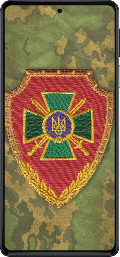 Силиконовый чехол Пограничная служба Украины для Motorola Edge 30 Pro - 1091u-2826 изображение 