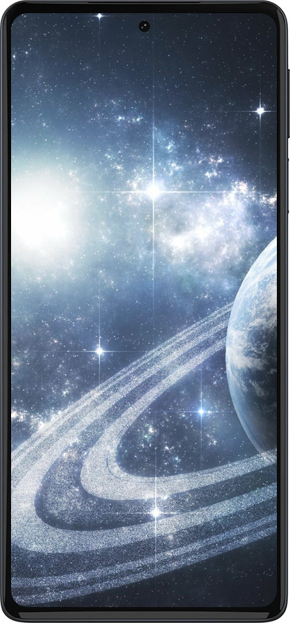 Силиконовый чехол Кольца Сатурна для Motorola Edge 30 Pro - 173u-2826 изображение 