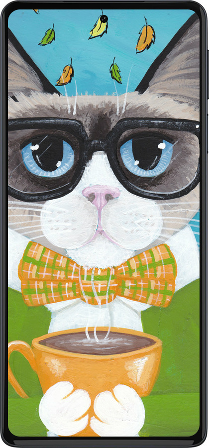 Силиконовый чехол Cat&Coffee для Motorola Edge 30 Pro - 4053u-2826 изображение 