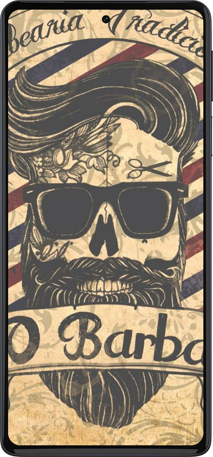 Силиконовый чехол Barber Shop для Motorola Edge 30 Pro - 4097u-2826 изображение 